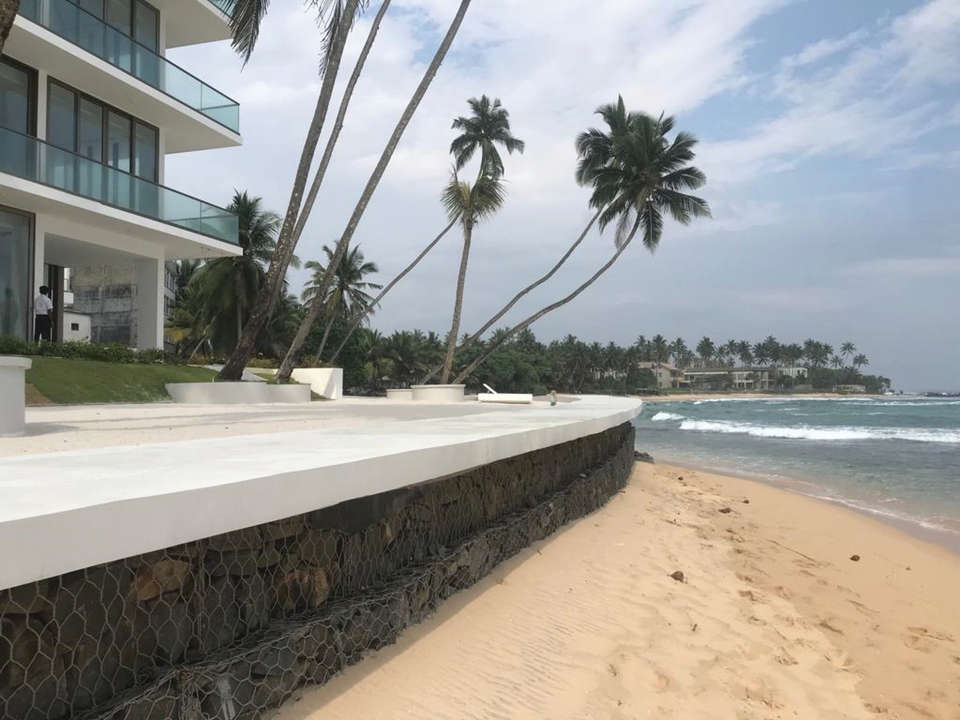 Serenia Hotel Gabion Type Sea Wall
